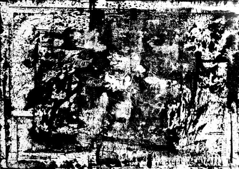 770x544 Saatchi Art Ink Blot Painting By Lynne Godina Orme - Ink Blot Painting