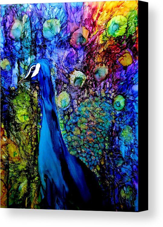 539x750 Alcohol Ink Painting On Canvas Alcohol Ink Paintings Canvas - Ink Painting On Canvas