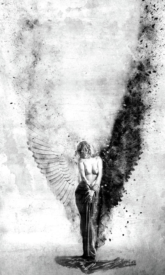 540x900 End Of Innocence Painting By Jacky Gerritsen - Innocence Painting