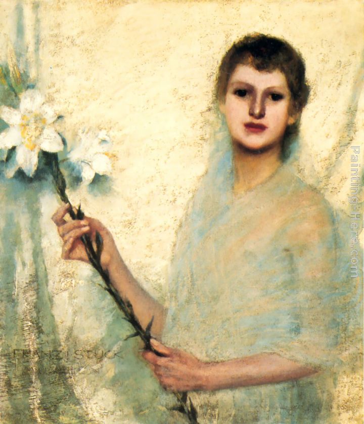 720x838 Franz Von Stuck Innocence Painting Anysize 50% Off - Innocence Painting
