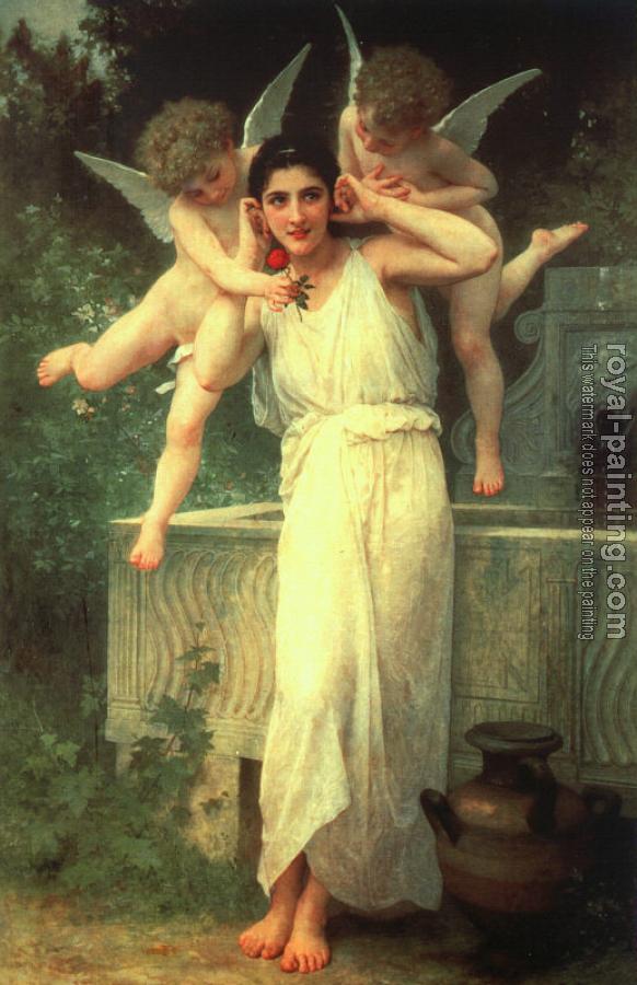582x900 Innocence By William Adolphe Bouguereau Oil Painting Reproduction - Innocence Painting