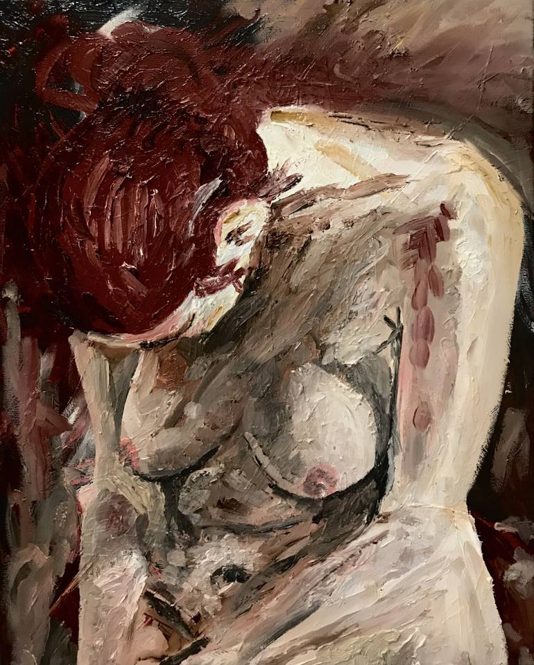 770x959 Saatchi Art Doubt Of Innocence Painting By Aaron Guthrie - Innocence Painting