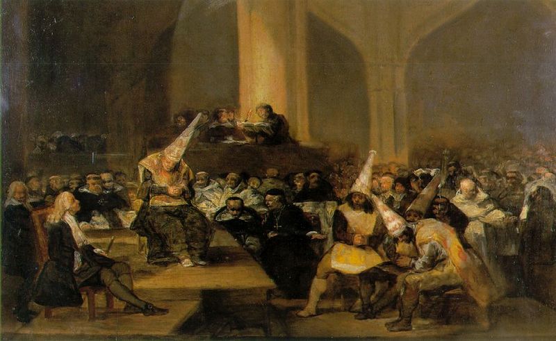 800x491 An Inquisition Trial By Goya The Best Artists - Inquisition Painting
