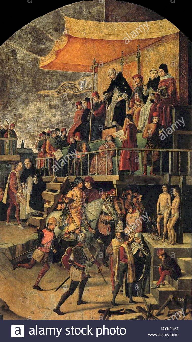 780x1390 Painting Depicting - Inquisition Painting