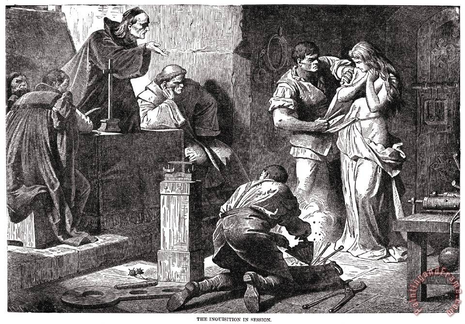 960x669 Spanish Inquisition Paintings Others Spanish Inquisition Painting - Inquisition Painting