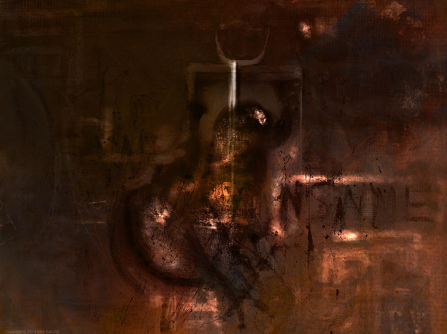 900x672 Insanity Painting By Kim Gauge - Insanity Painting