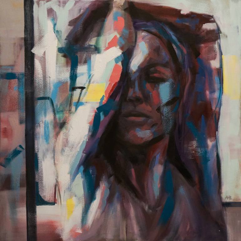 770x768 Saatchi Art This Is Either Freedom Or Insanity Painting By Abby - Insanity Painting