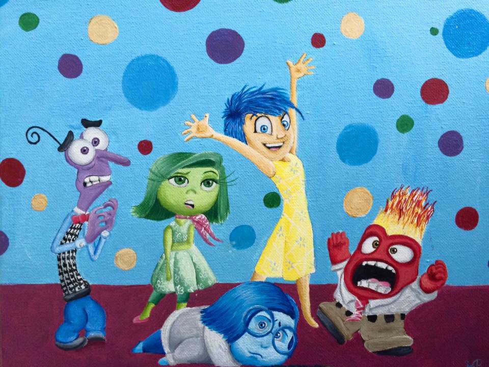 960x720 Inside Out Painting By Brheaume - Inside Out Painting