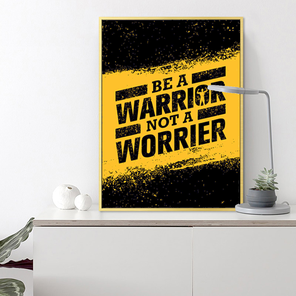 1000x1000 The Inspirational Quotes Canvas Print Painting Wall Picture Decor - Inspirational Painting Quotes