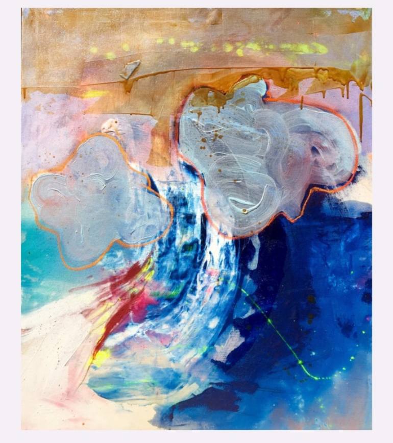 770x868 Saatchi Art Monsoon Inspirations 1 Painting By Leanne Miller - Inspirations Painting