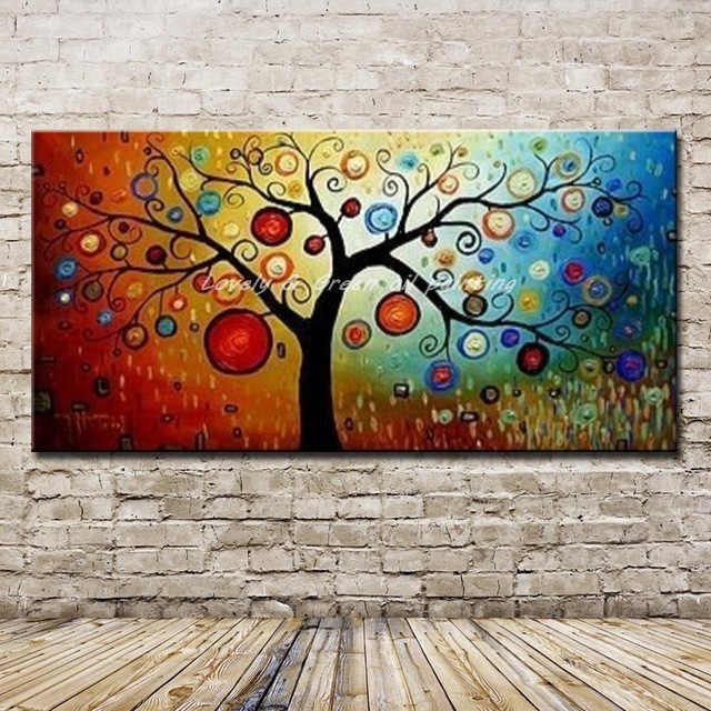 640x640 Tree Of Life Print Autumn Fall Colorful Circle Art Within - Inspirations Painting