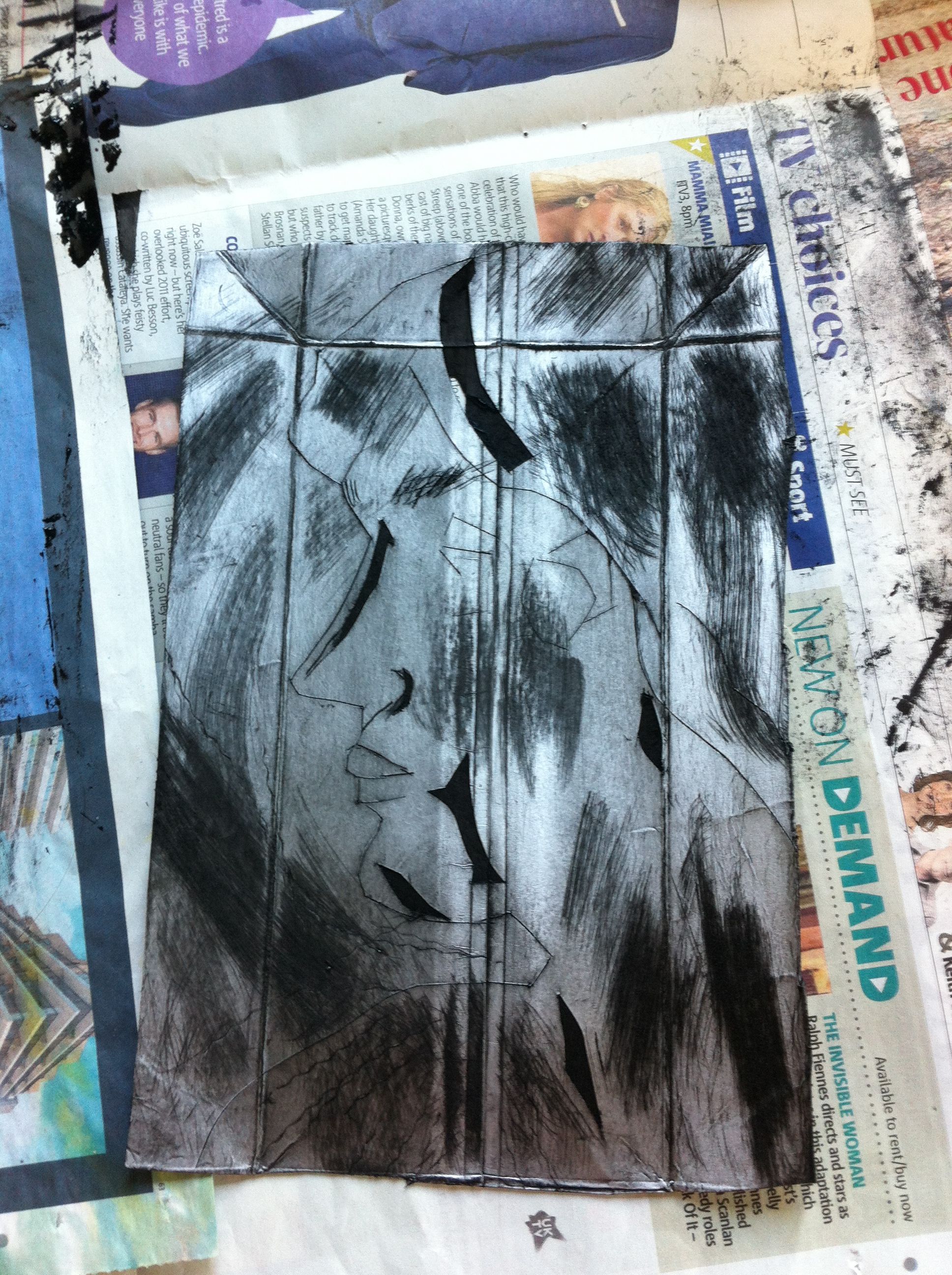 1936x2592 Intaglio Printing With Tetrapak! Duncan Grant Painting Of Vanessa - Intaglio Painting