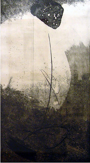 300x539 Zamalek Art Gallery - Intaglio Painting