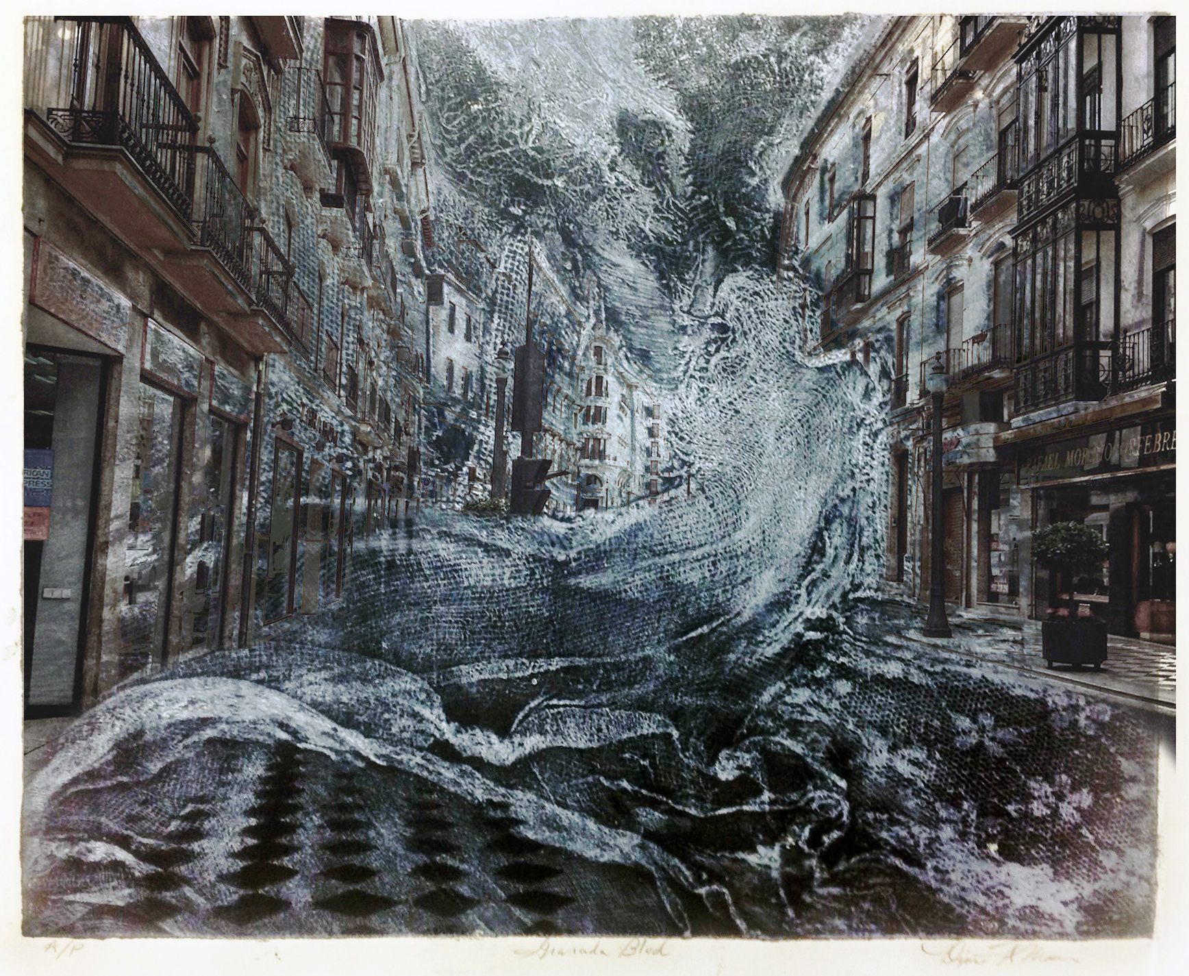 1736x1425 Photo Intaglio Denise Moser - Intaglio Painting