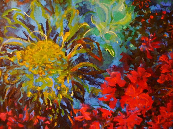 720x540 Intense Painting Session Learning To Be Aggressive Hue Bliss - Intense Painting