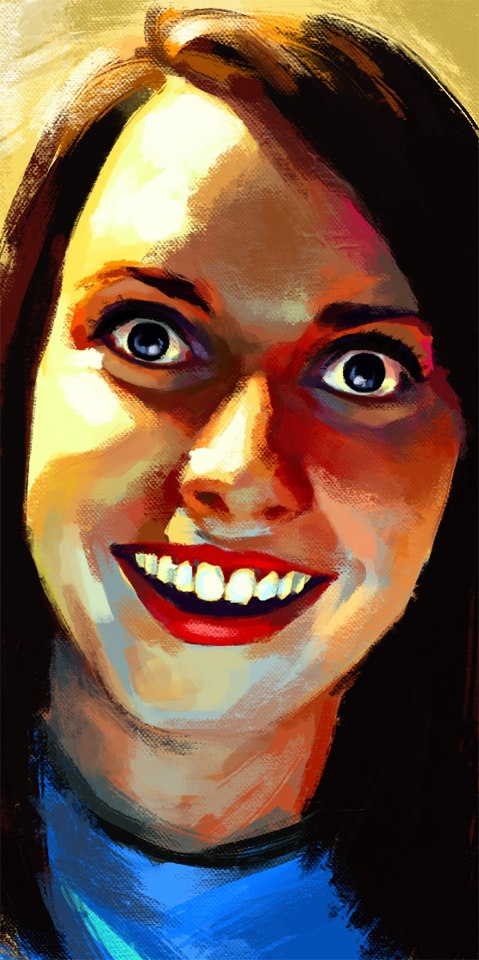 479x960 Asked My Friend For A Intense Painting Funny Pictures, Quotes - Intense Painting