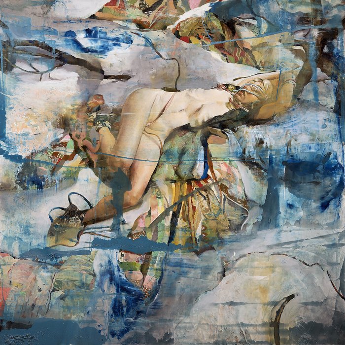 700x700 His Paintings Are A Vibrant And Intense Combination Of Abstraction - Intense Painting