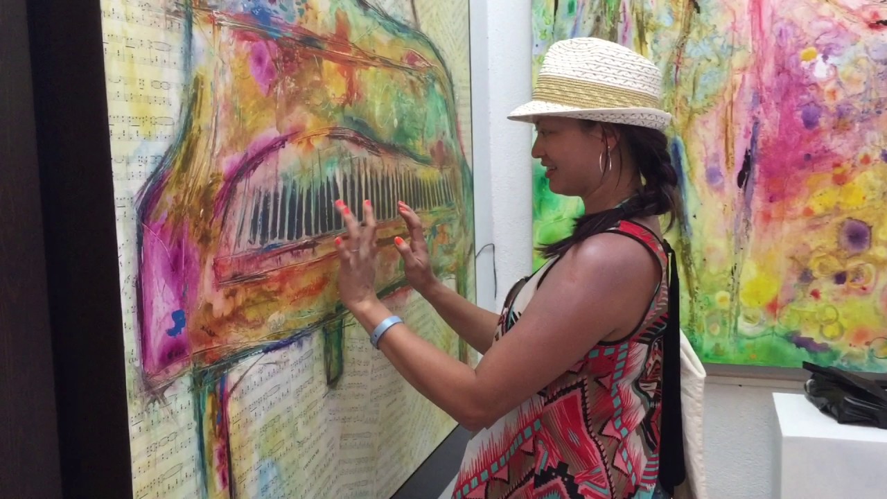 1280x720 Interactive Piano Painting By Ivan Guaderrama - Interactive Painting