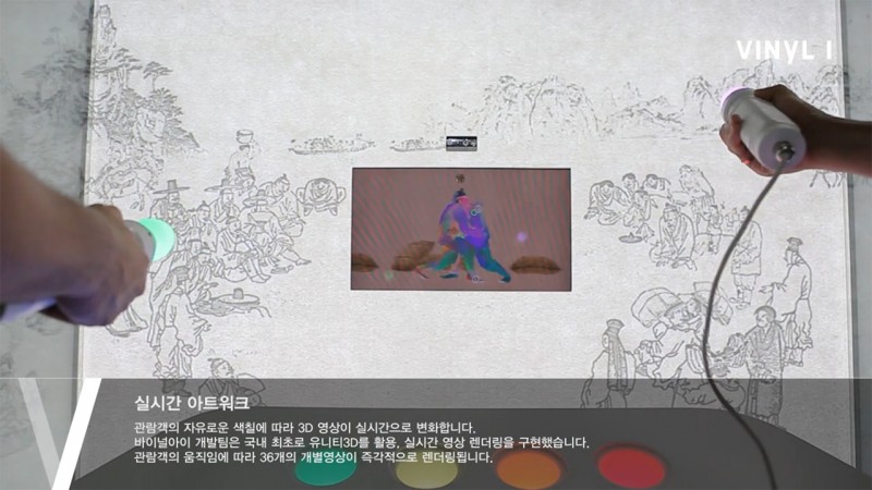 800x450 Super Multi View Interactive Haptic Painting Artwork Online Film - Interactive Painting Online