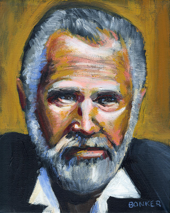 720x900 The Most Interesting Man In The World Painting By Buffalo Bonker - Interesting Painting