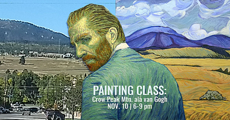 800x418 Intermediate Painting Class Nov. 10 Van Gogh Month - Intermediate Painting