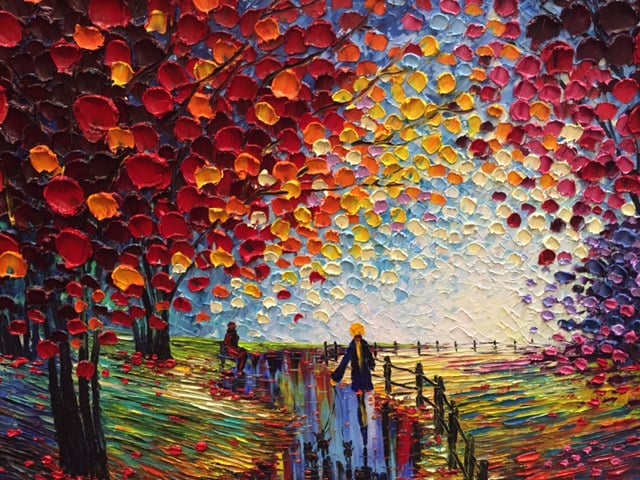 640x480 Original Oil Painting By Oliviya - International Painting