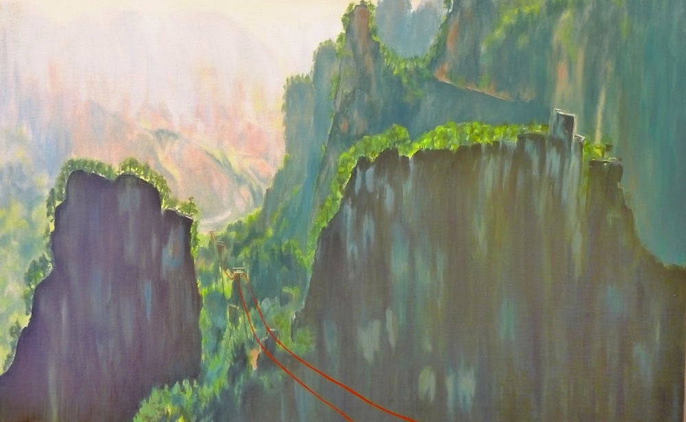 1000x615 Out Of China The Second Session Of Zhang Jiajie International Oil - International Painting