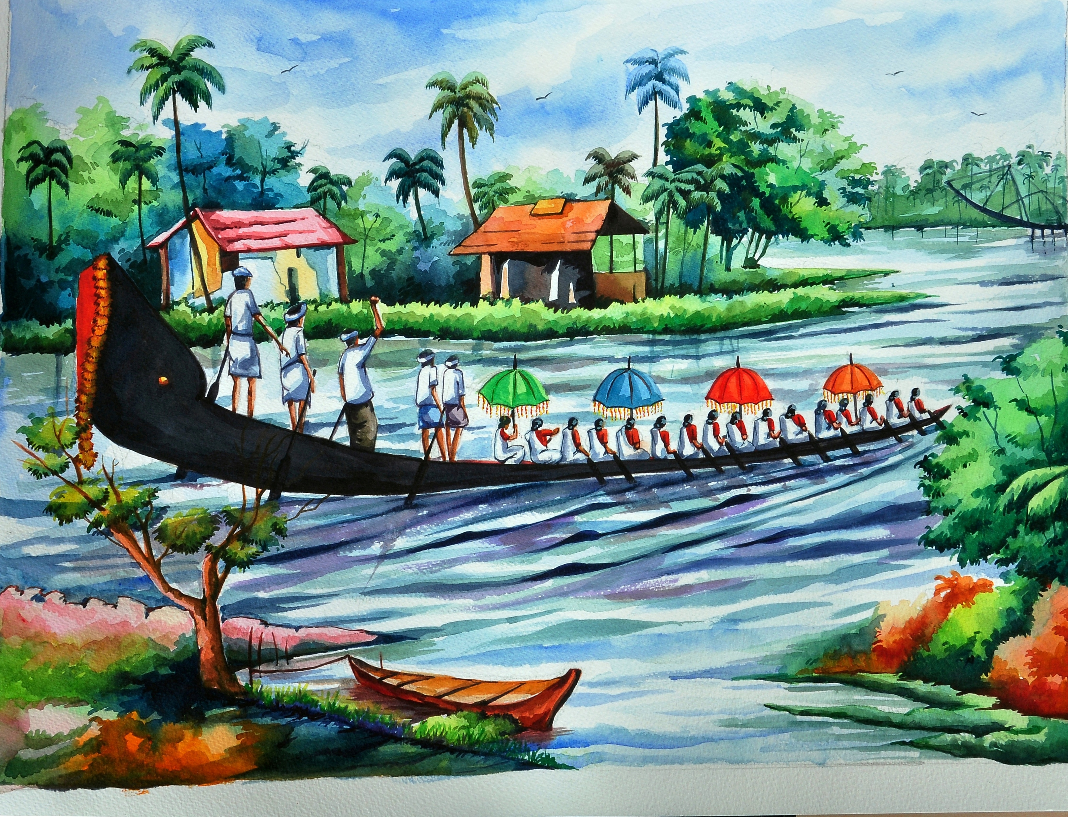 4461x3413 Clint Memorial International Children's Painting Competition - International Painting