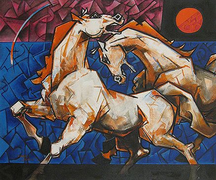 438x364 Dinkar Jadhav - Internet Painting