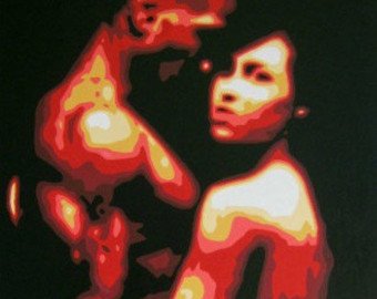 340x270 Interracial Art Etsy - Interracial Couple Painting