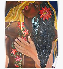 210x230 Interracial Painting Amp Mixed Media Posters Redbubble - Interracial Painting