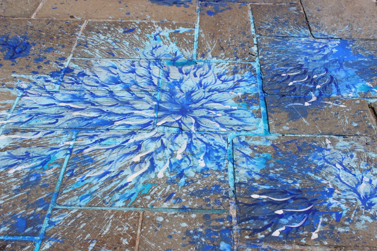 1200x800 Mikaela Lefrak On Twitter Pakistani Artist Imran Qureshi - Intricate Painting