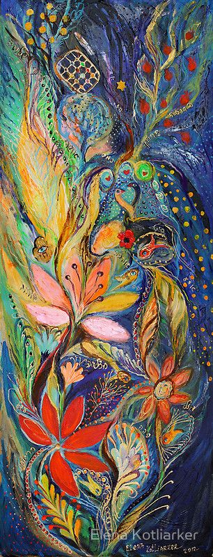 306x800 Beautiful Intricate Painting Idea With Gorgeous Cool Colors - Intricate Painting