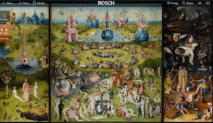721x417 Interactive Online Exhibit Explores Intricate Details Of Bosch'S - Intricate Painting