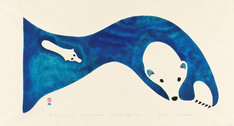 800x432 Artwork By Sheowak - Inuit Painting