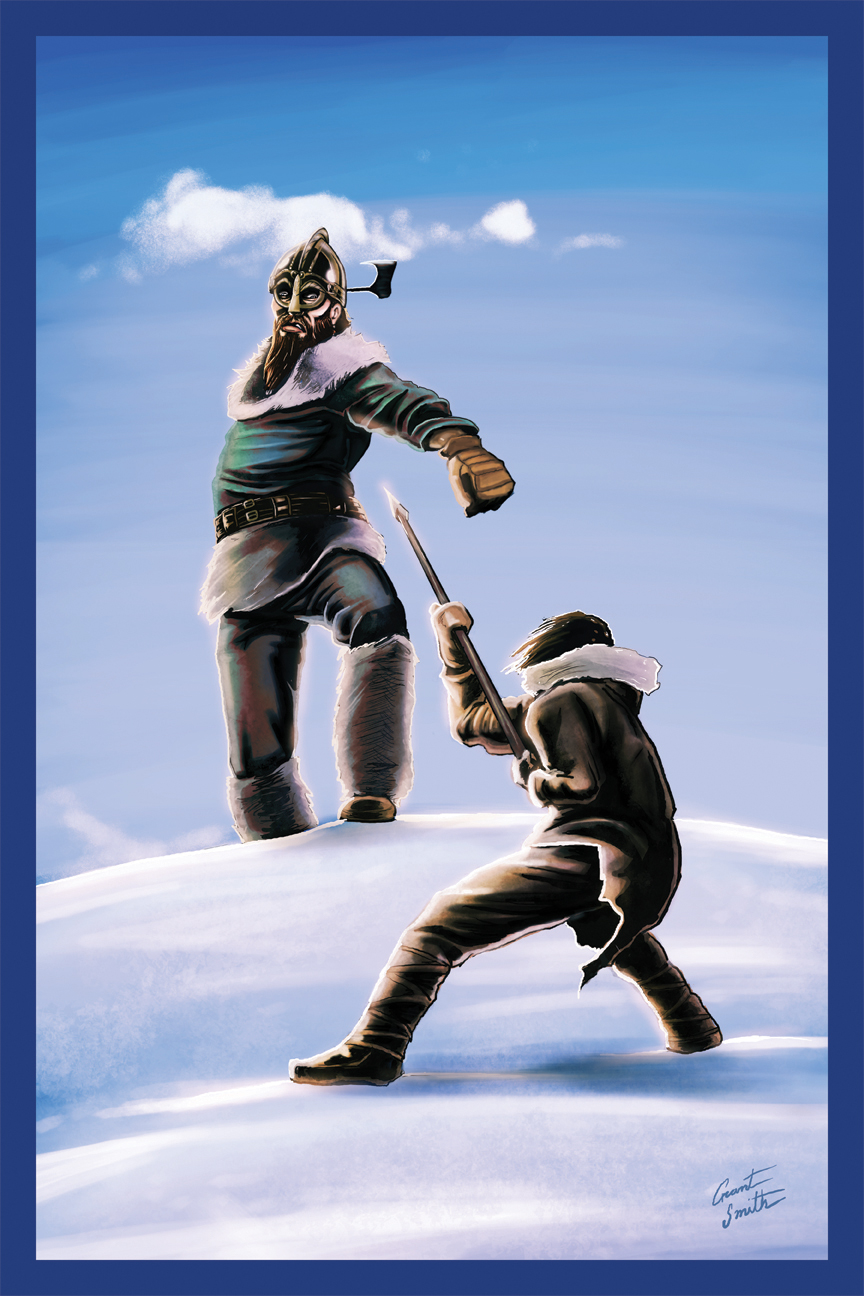 864x1296 Painting Theartofgronith - Inuit Painting