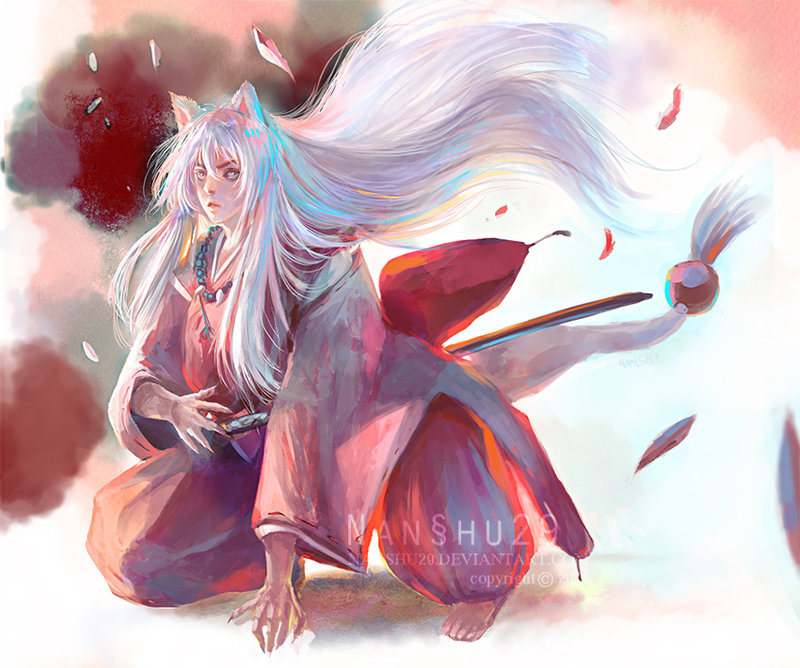 800x668 Inuyasha By Nanshu29 - Inuyasha Painting