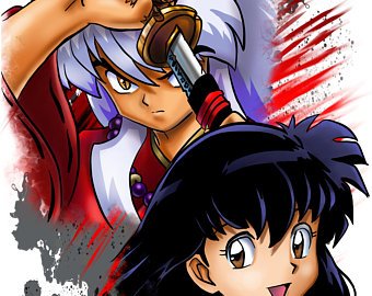 340x270 Inuyasha Painting Etsy - Inuyasha Painting