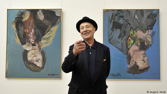 700x394 Georg Baselitz, Upside Down Artist Of International Renown, - Inverted Painting