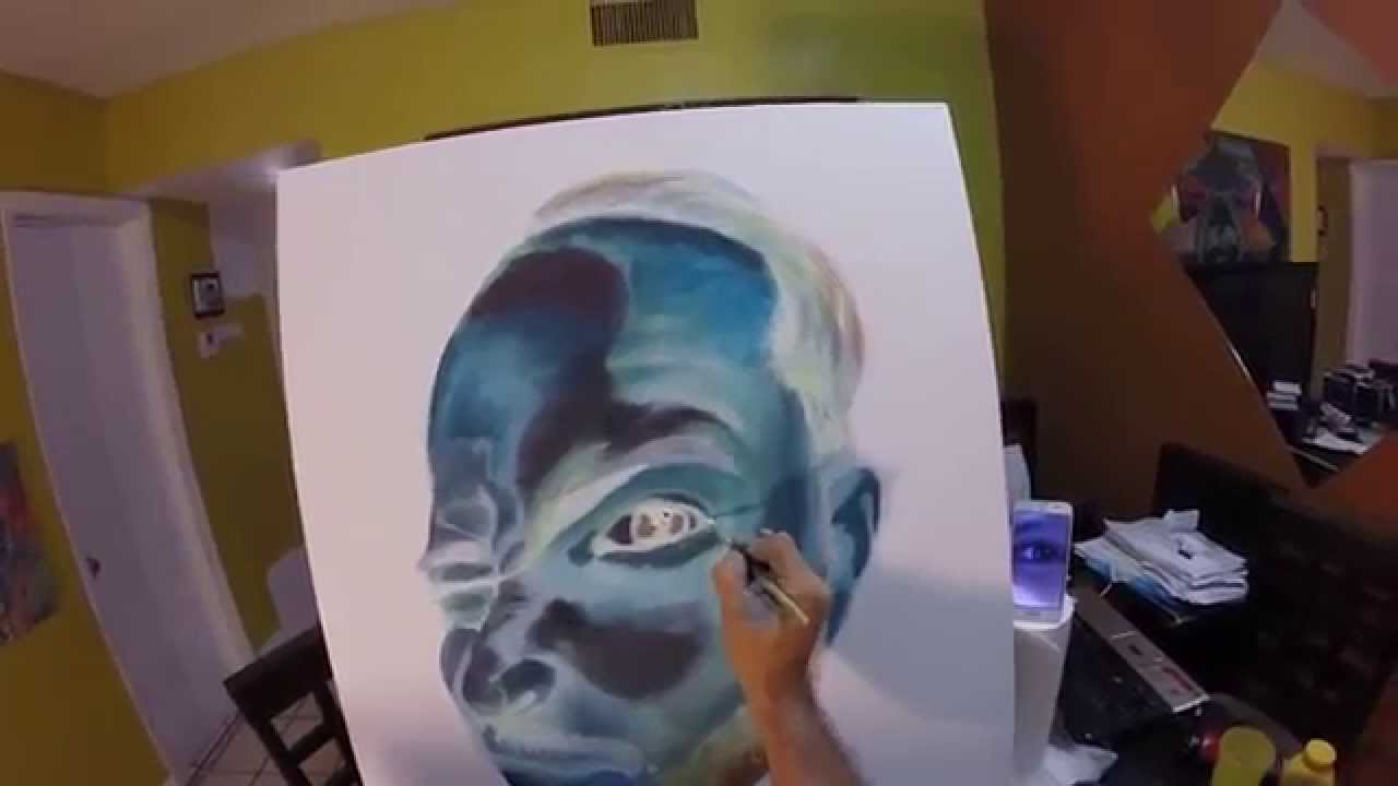 1280x720 Inverted Colors Art By Amado - Inverted Painting