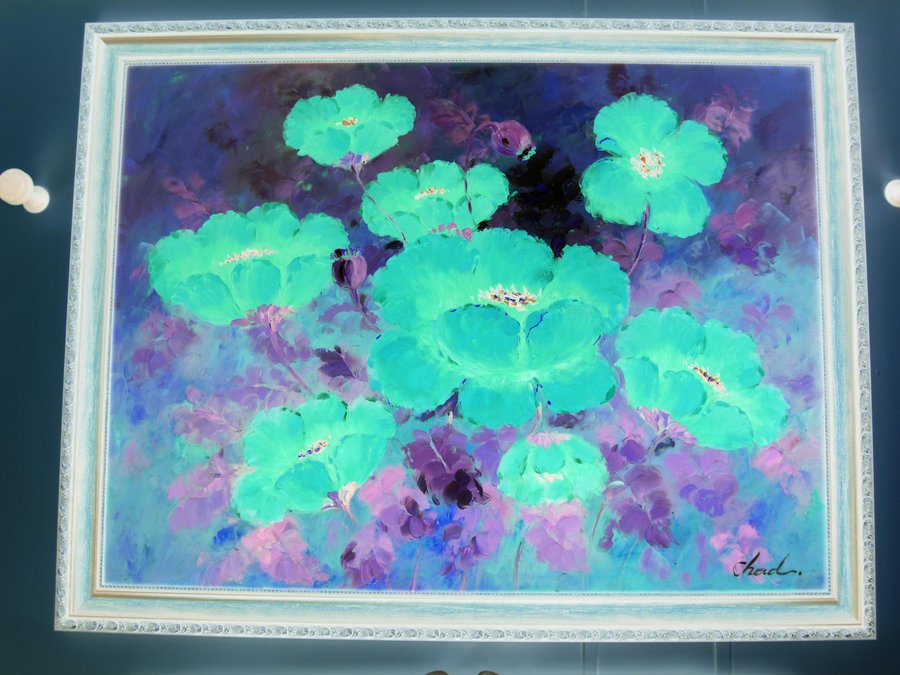 900x675 Inverted Painting By Graveside - Inverted Painting