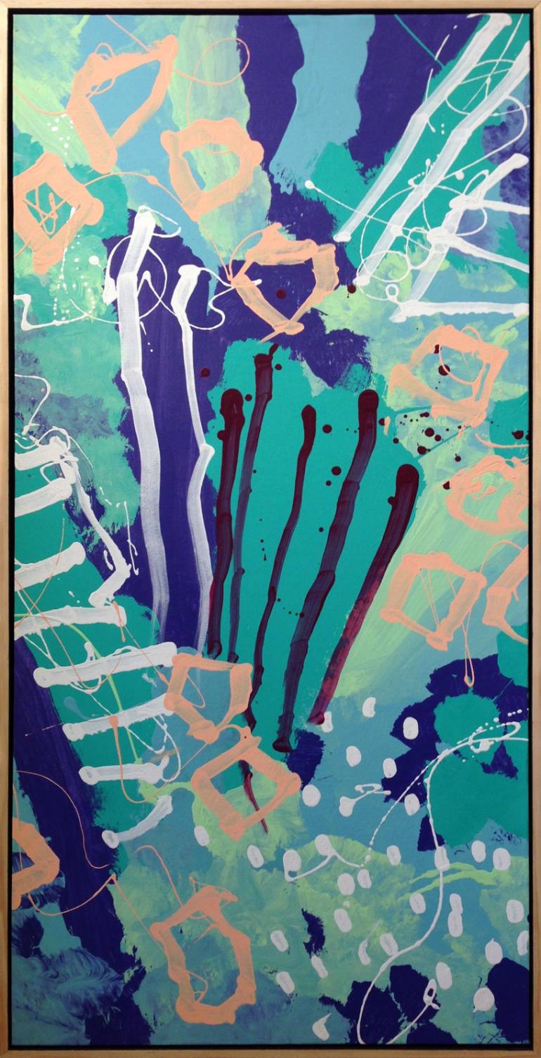 770x1506 Saatchi Art Inverted Work 23 Painting By Robin Ann Meyer - Inverted Painting