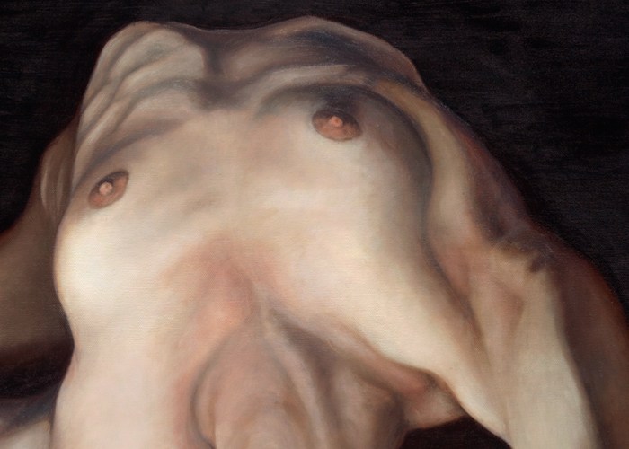 700x500 Detail Inverted Painting By Katy Wiedemann Beautiful Things Art Blog - Inverted Painting