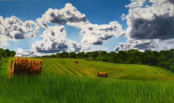 555x331 Iowa Artist Creates Landscapes To Love - Iowa Painting