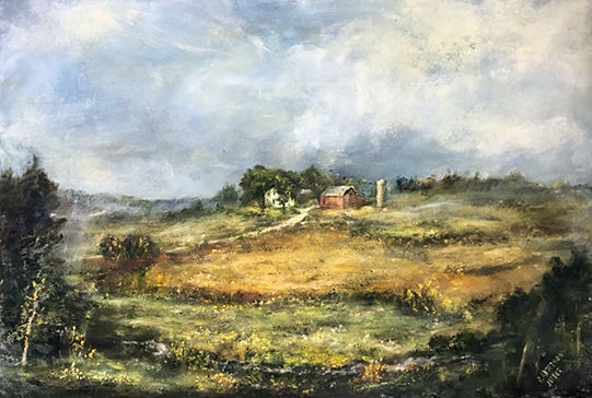 541x364 Buy Scenic Iowa Original Painting By Pam Jaeger Von Essen Galerie - Iowa Painting