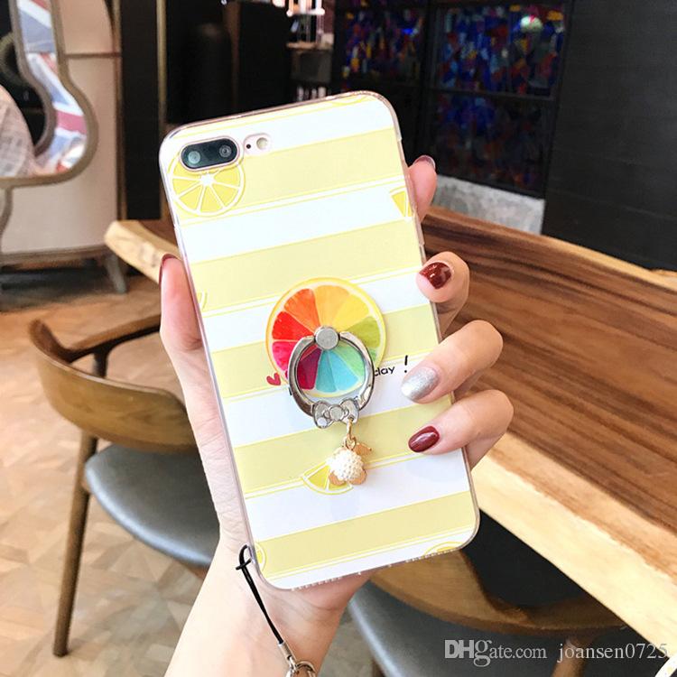 750x750 For Iphone 7 Case Tpu Painting Cartoon Watermelon Lemon Soft - Iphone 7 Painting