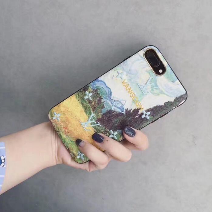 698x697 Buy Wholesale Lv Embroidery Leather Case For Iphone 7 Plus Louis - Iphone 7 Painting