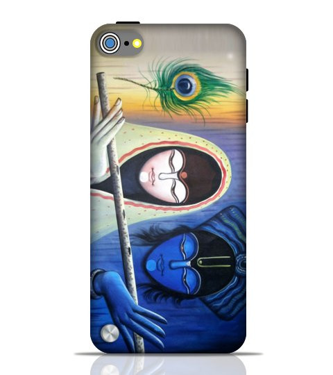 480x540 Painting Of Radha Krishna Apple Ipod Touch 5 Cases And Covers - Ipod Painting