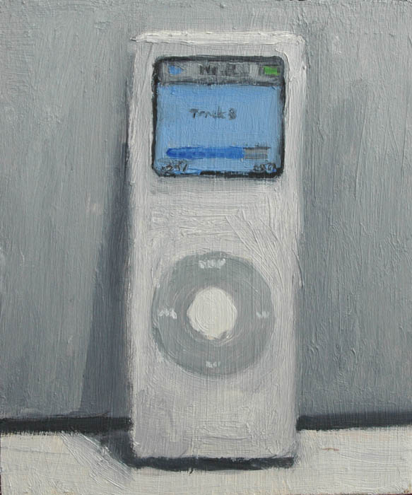 583x700 Playful Painter Ipod Painting (6x7) - Ipod Painting