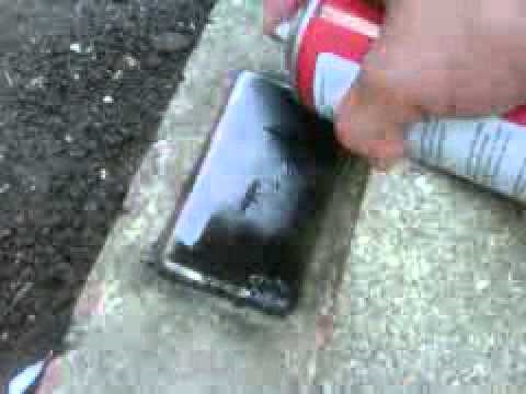 480x360 Spray Painting An Ipod Touch - Ipod Painting